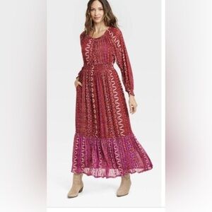 Knox Rose maxi dress M print